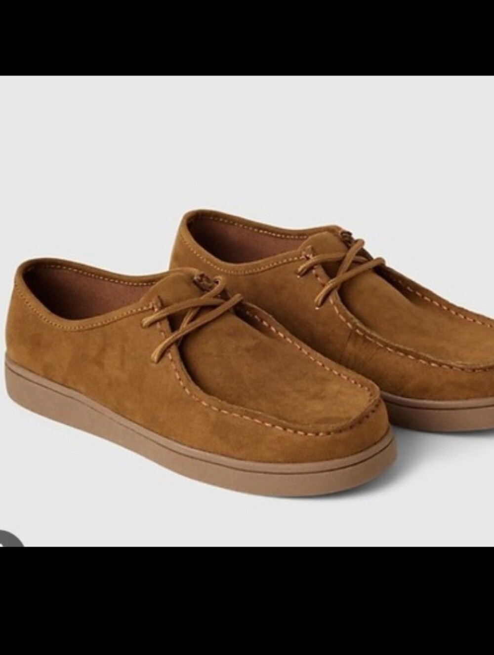 Gap Kids Suede Moc Boots Boys Sz 3